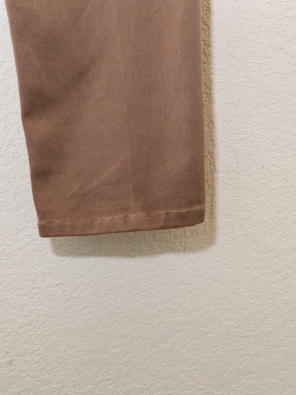 NYDJ Brown Stretch Legging Pants Size 10P Petite Slim Skinny Pull On Made USA - Picture 11 of 14